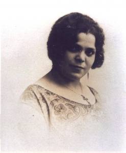 D. Anália da Conceição, esposa de Alves Coelho