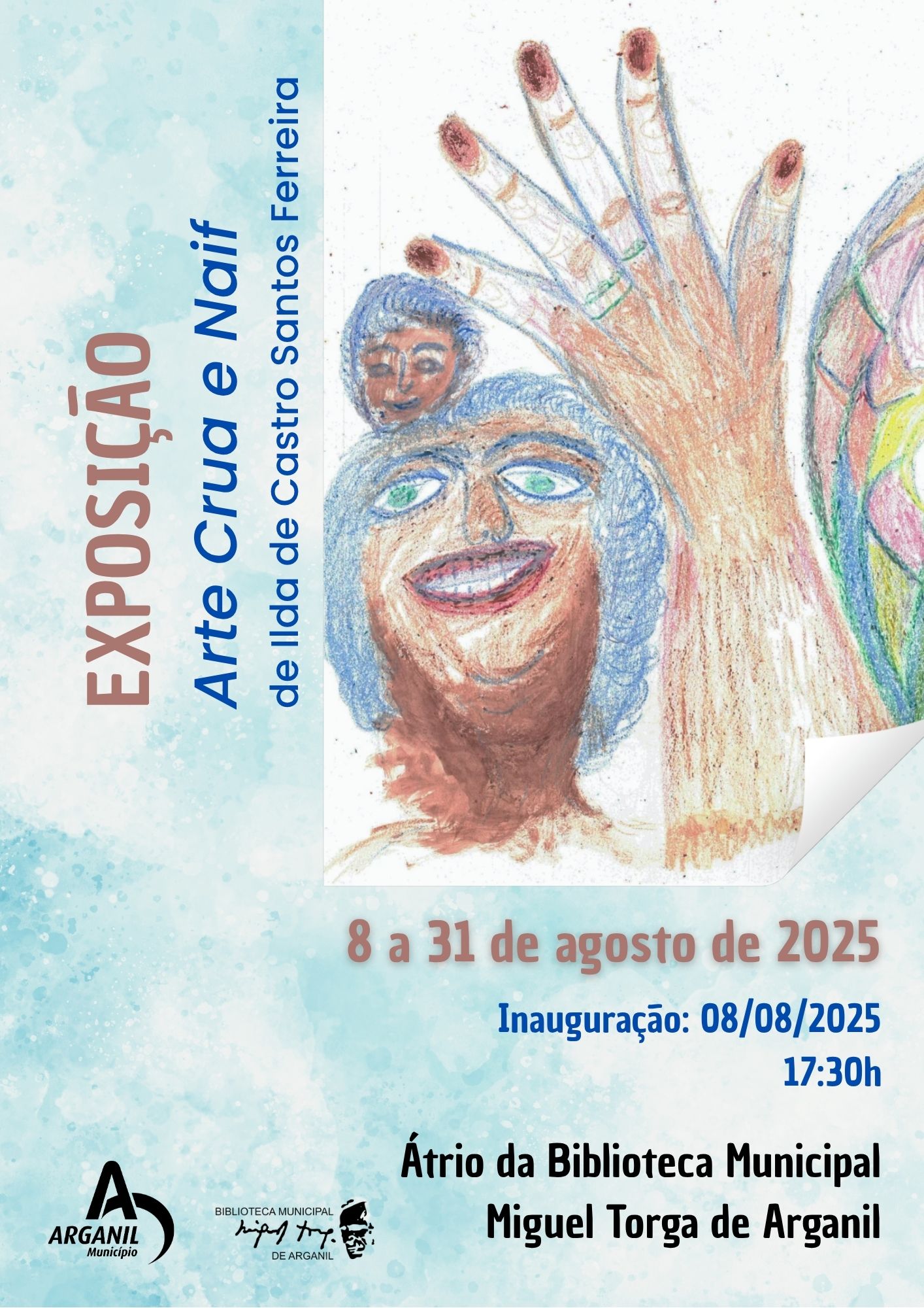Cartaz Exposição Ilda Ferreira