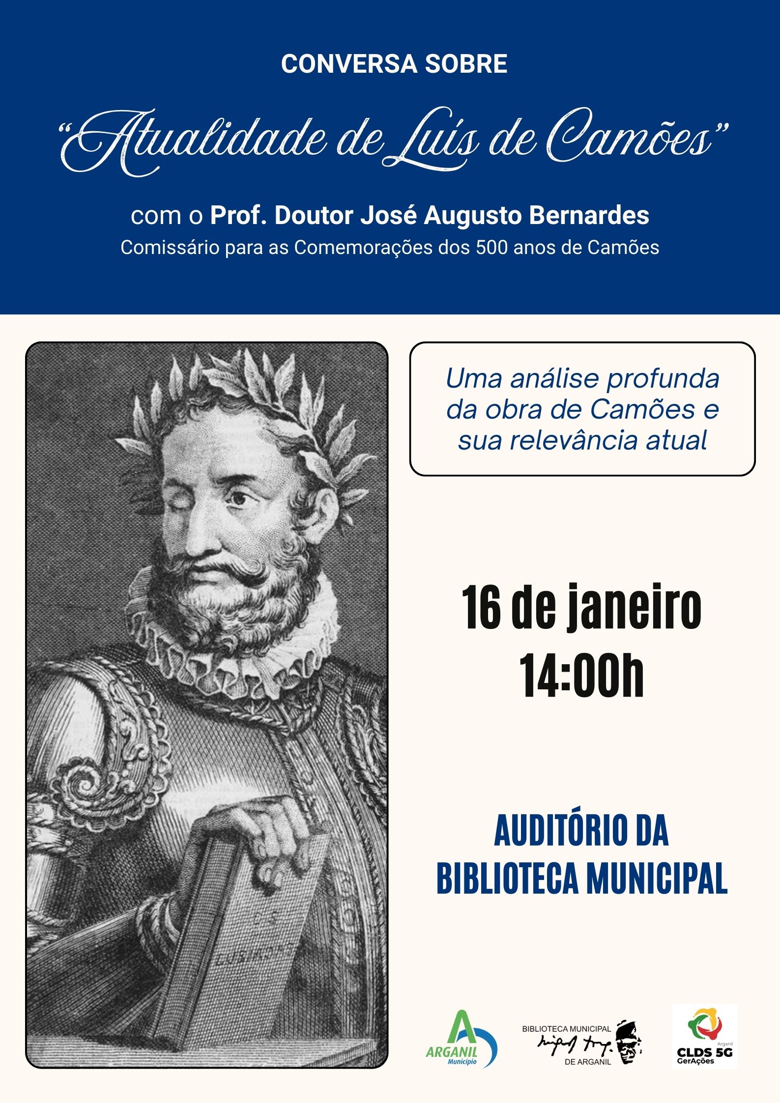 Cartaz Atualidade De Camões Cartaz Atualidade De Camões