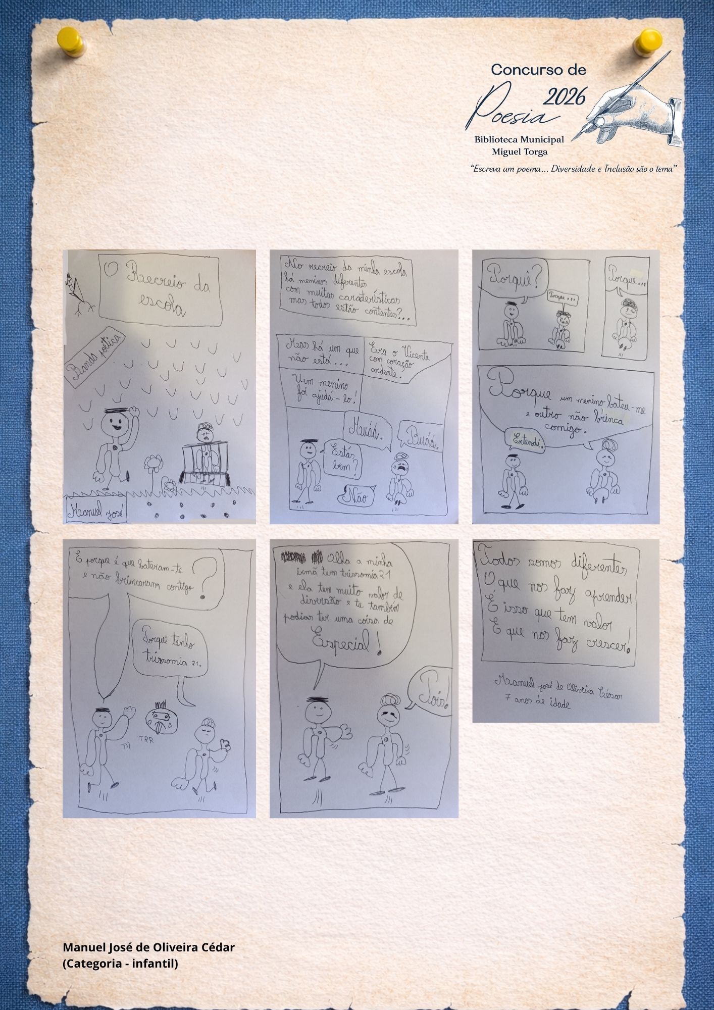 1 Classificado Infantil Manuel Cesar