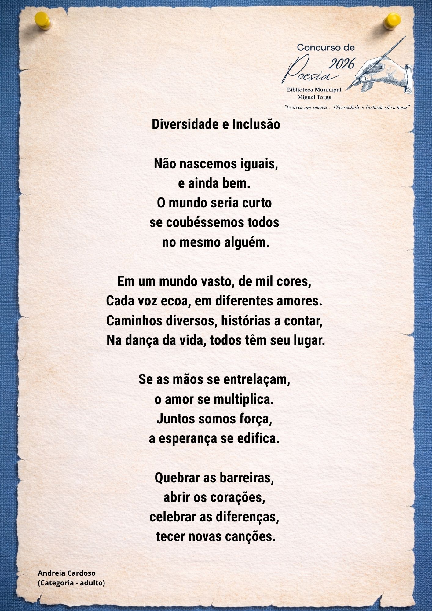 3 Classificado Adulto Andreia Cardoso