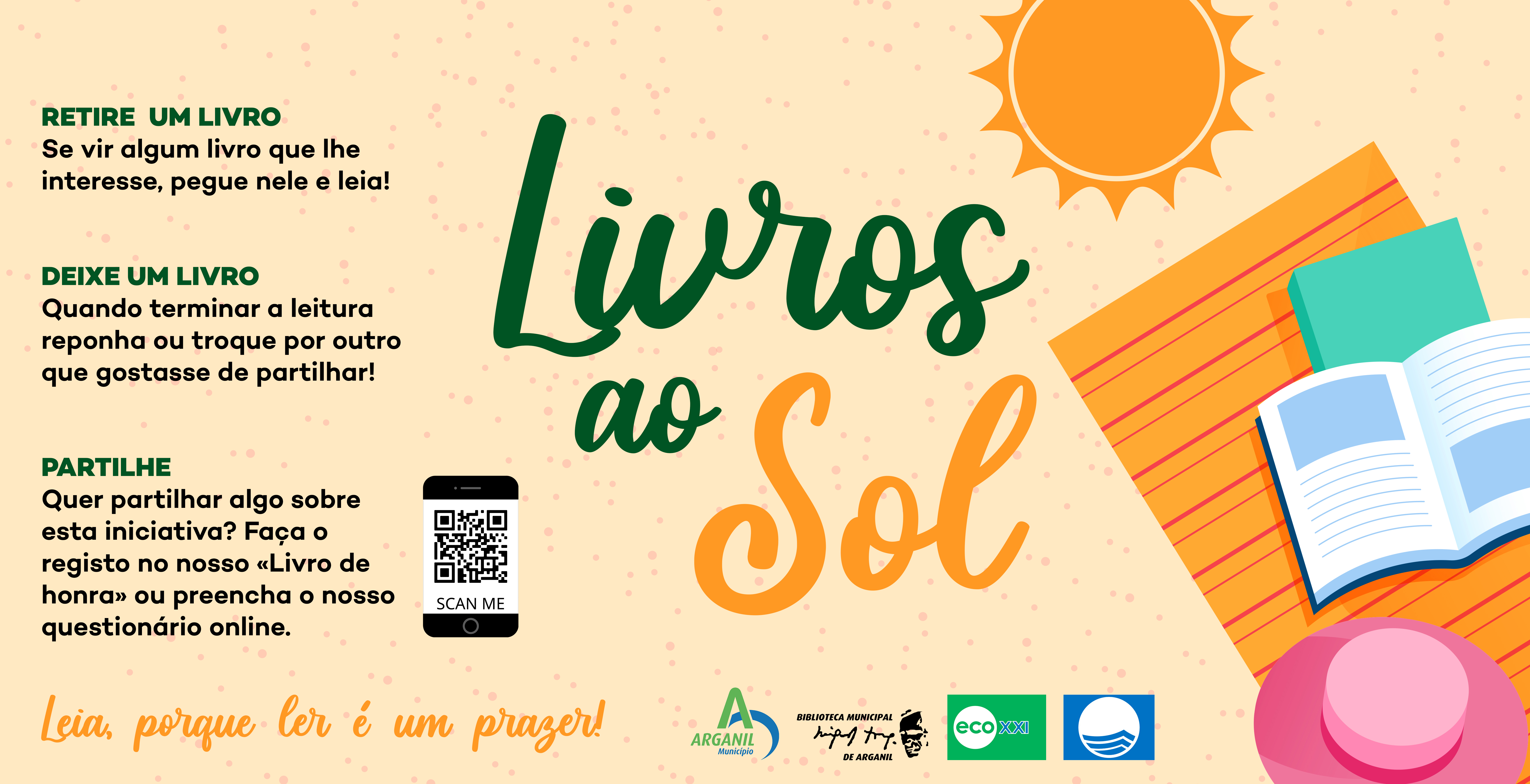 Livros Ao Sol Cartaz