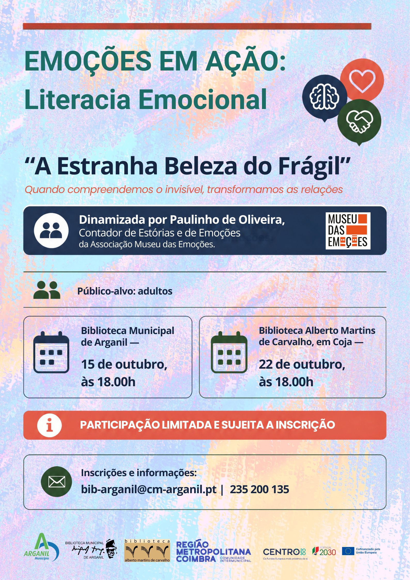 Cartaz “a Estranha Beleza Do Frágil”