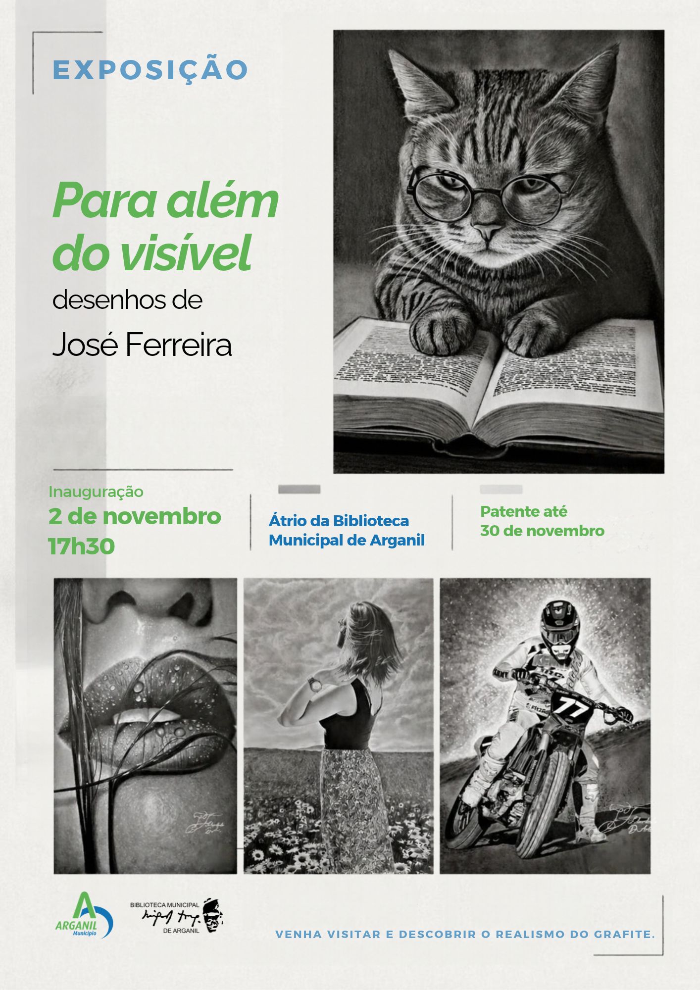 Flyer Da Exposição Para Além Do Visível (2)